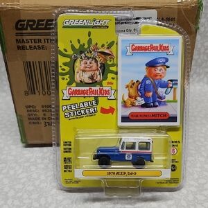 1970 Jeep DJ-5 Garbage pail Kids Limited Edition 1:64 Scale Die-cast Car